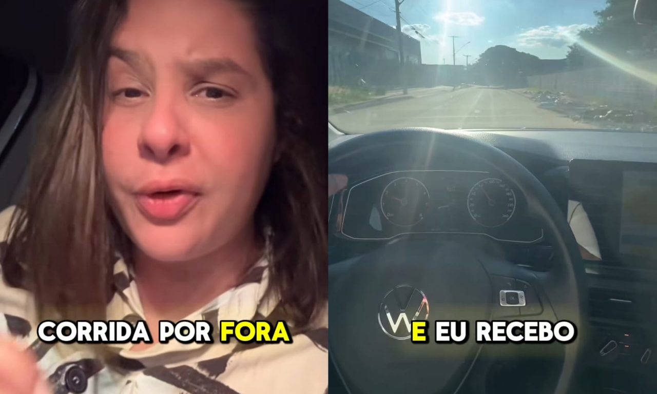Motorista de aplicativo se livra por pouco de golpe de passageiro: “desconfiar SEMPRE”