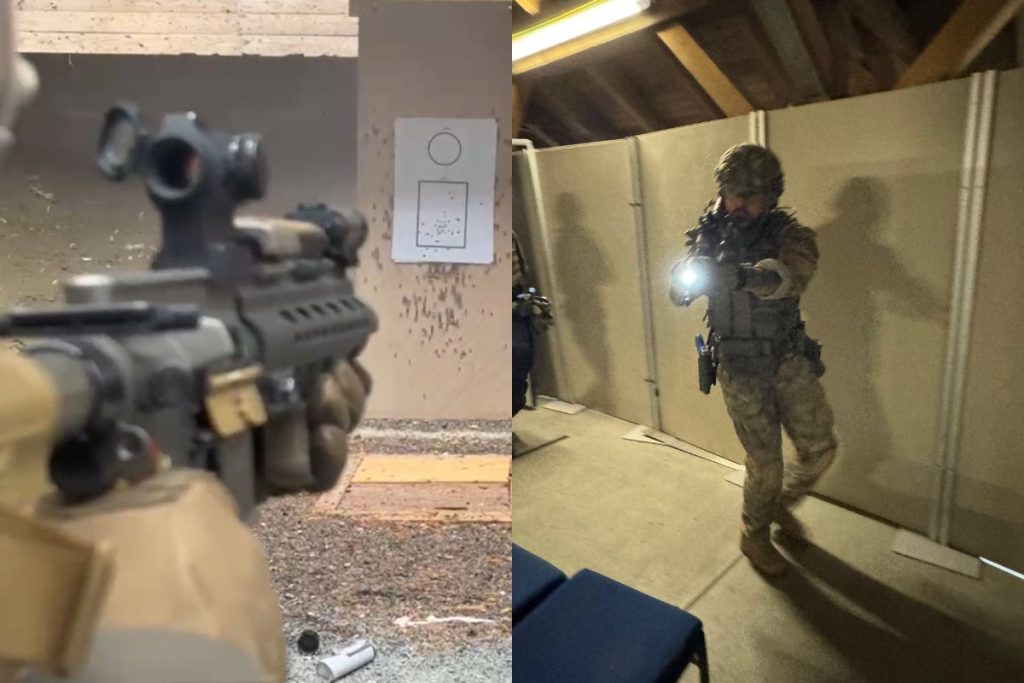 Imagens mostram treinamento da PCGO na Alemanha em cenário de 'alto estresse'