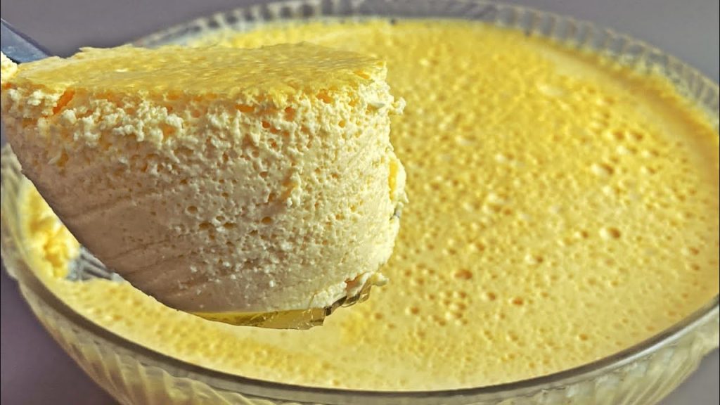 Sobremesa rápida para o domingo: apenas 2 ingredientes e sem leite condensado