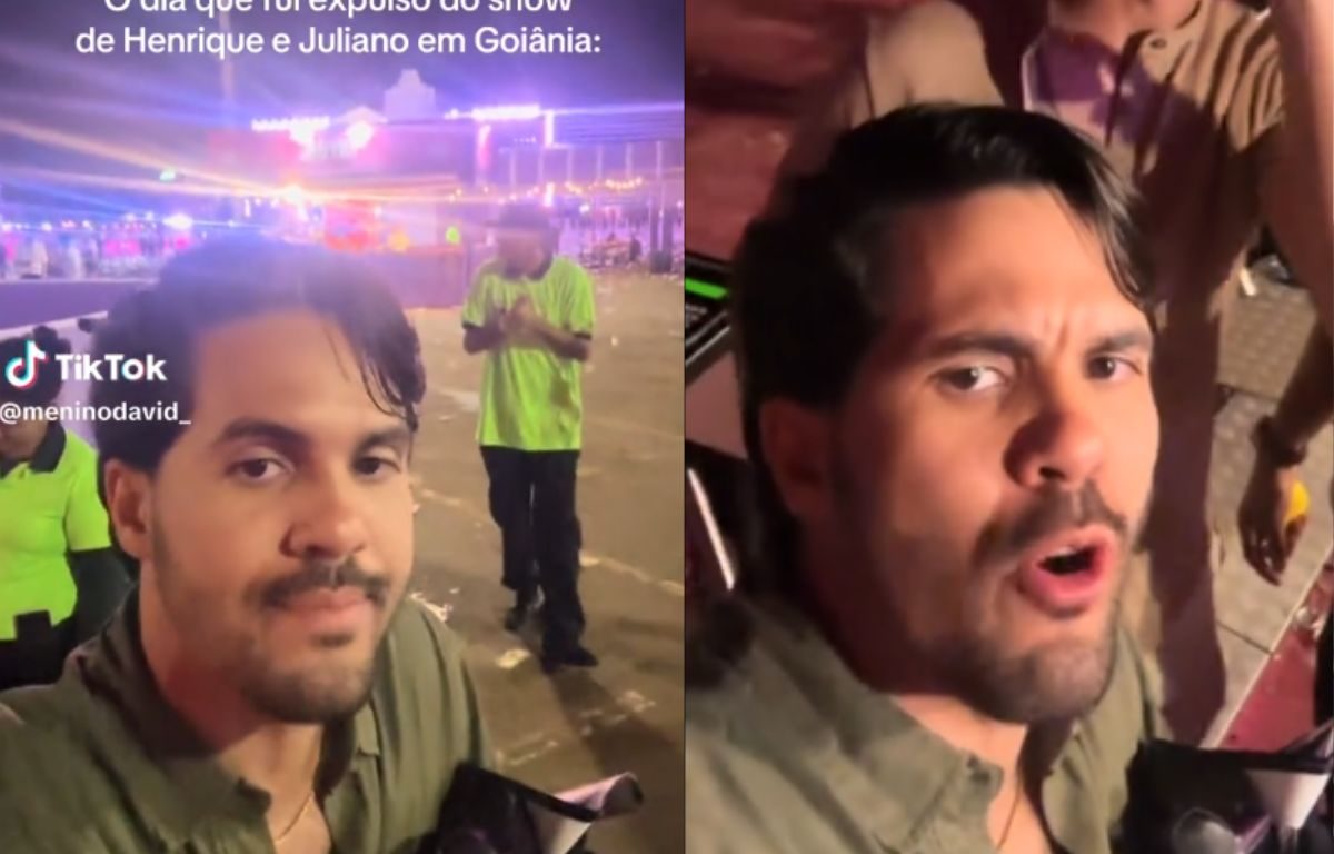 Jovem viraliza após ser "expulso" de show sertanejo em Goiânia
