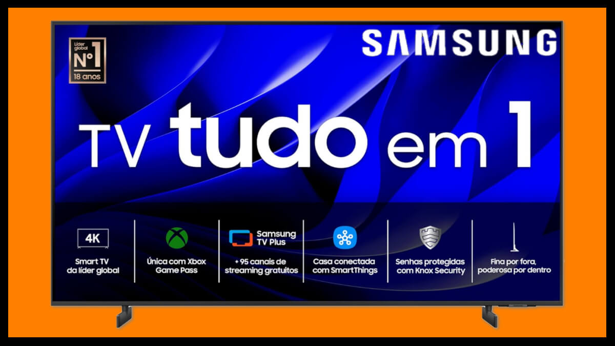 Ofertas Dia das Mães: smart TVs da Samsung com descontos de até 50%