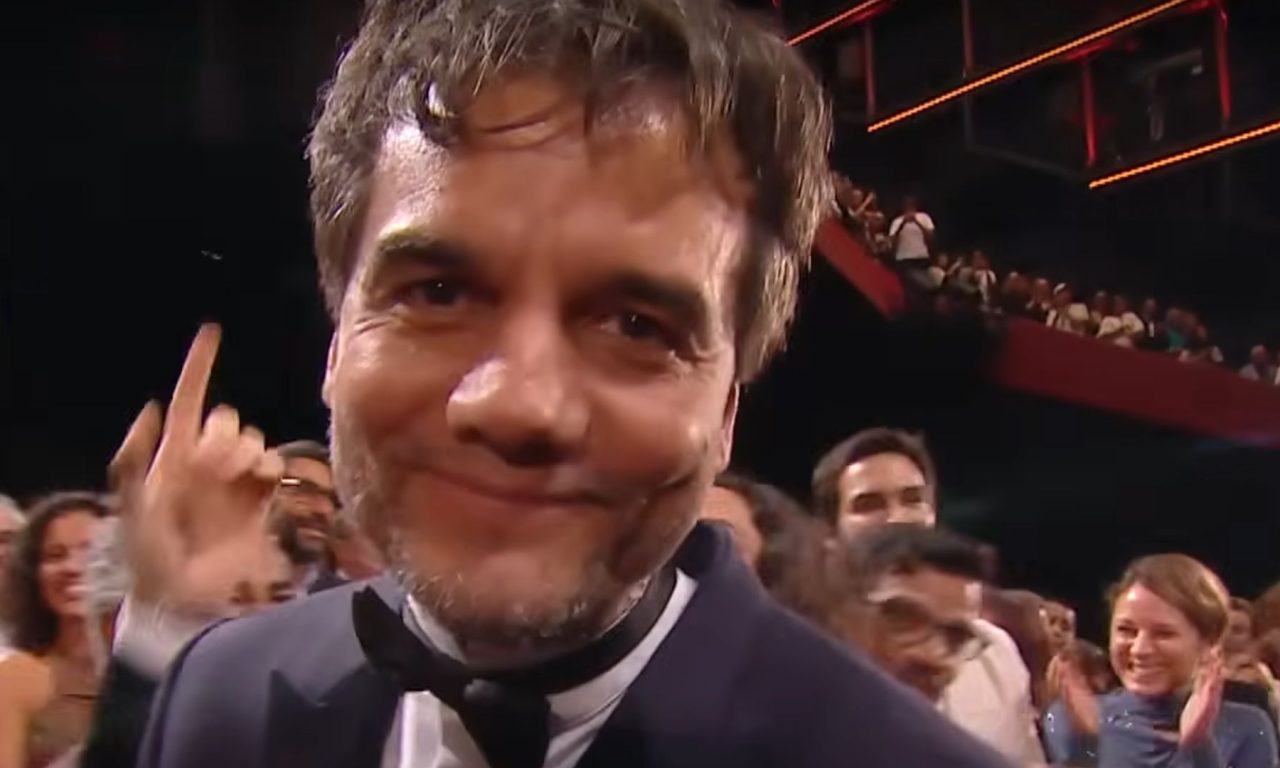 Wagner Moura após exibição do filme "O Agente Secreto" no Festival de Cannes.