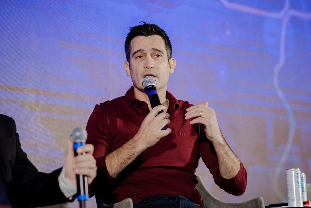 Ricardo Ander de Oliveira, presidente da Rancheiro, durante o Empreenda Digital. (Foto: Portal 6)