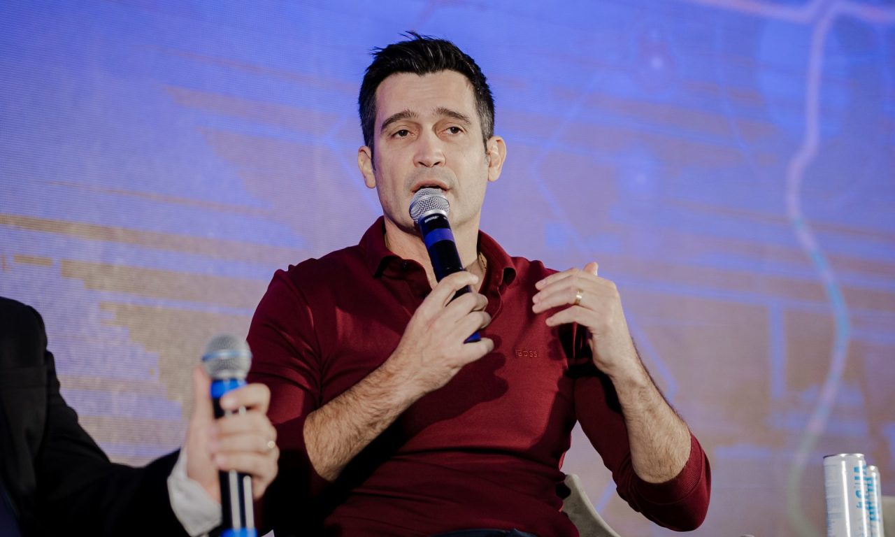 Ricardo Ander de Oliveira, presidente da Rancheiro, durante o Empreenda Digital. (Foto: Portal 6)