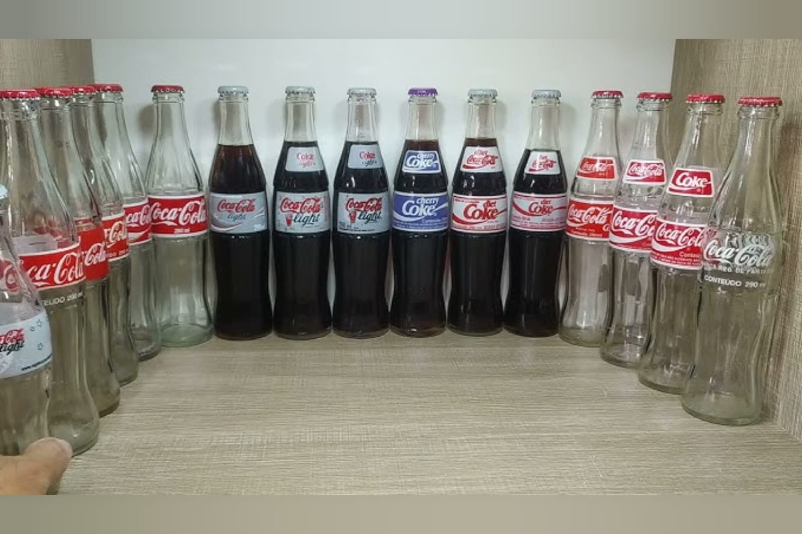 É por isso que as garrafas de 290 ml da Coca-Cola são conhecidas como KS