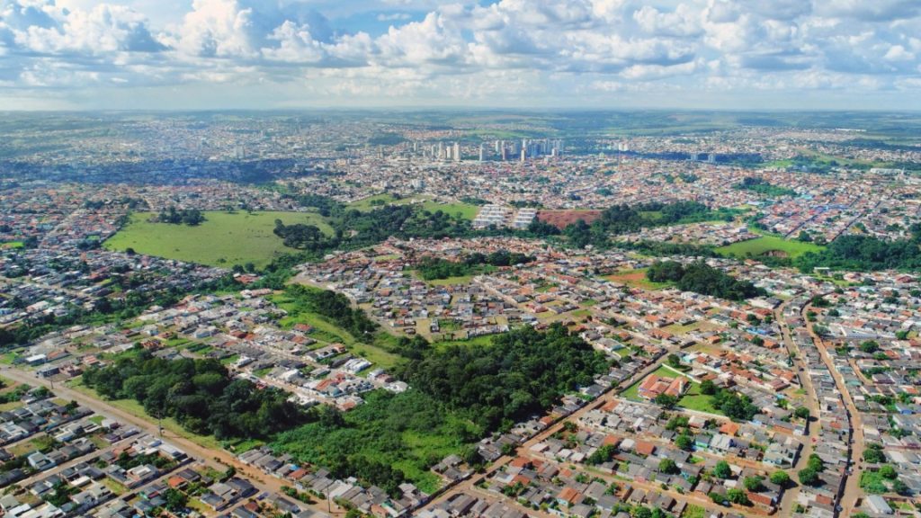 Visão aérea de Anápolis (Foto: Prefeitura de Anápolis)