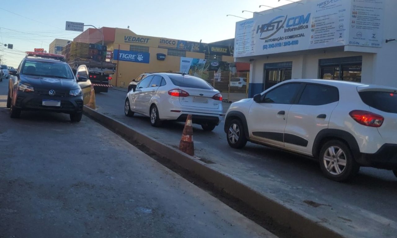 Avenida Mato Grosso sofreu alteração importante.