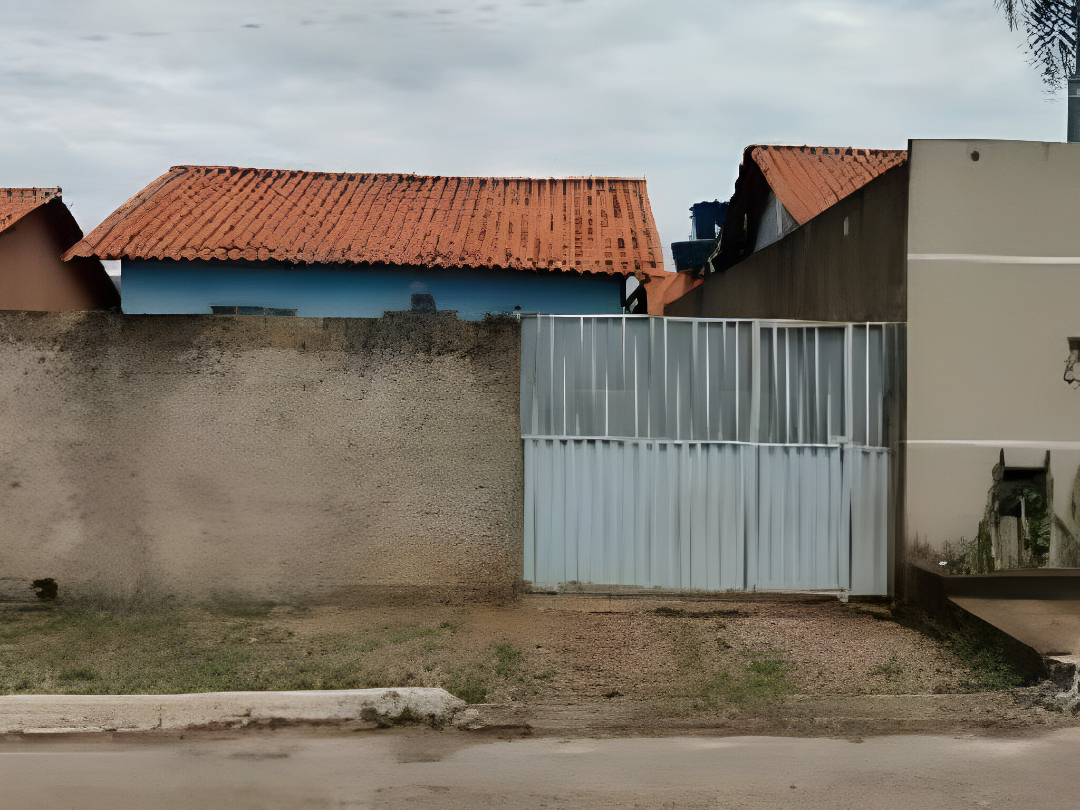Casa de 47 ² em Cocalzinho de Goiás pode ser arrematada no leilão. (Foto: Reprodução/Mega Leilões)