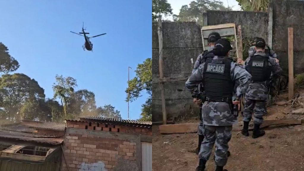 Corporações foram acionadas em Aparecida de Goiânia. (Foto: Divulgação/PM)