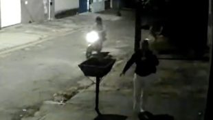 assalto na calçada