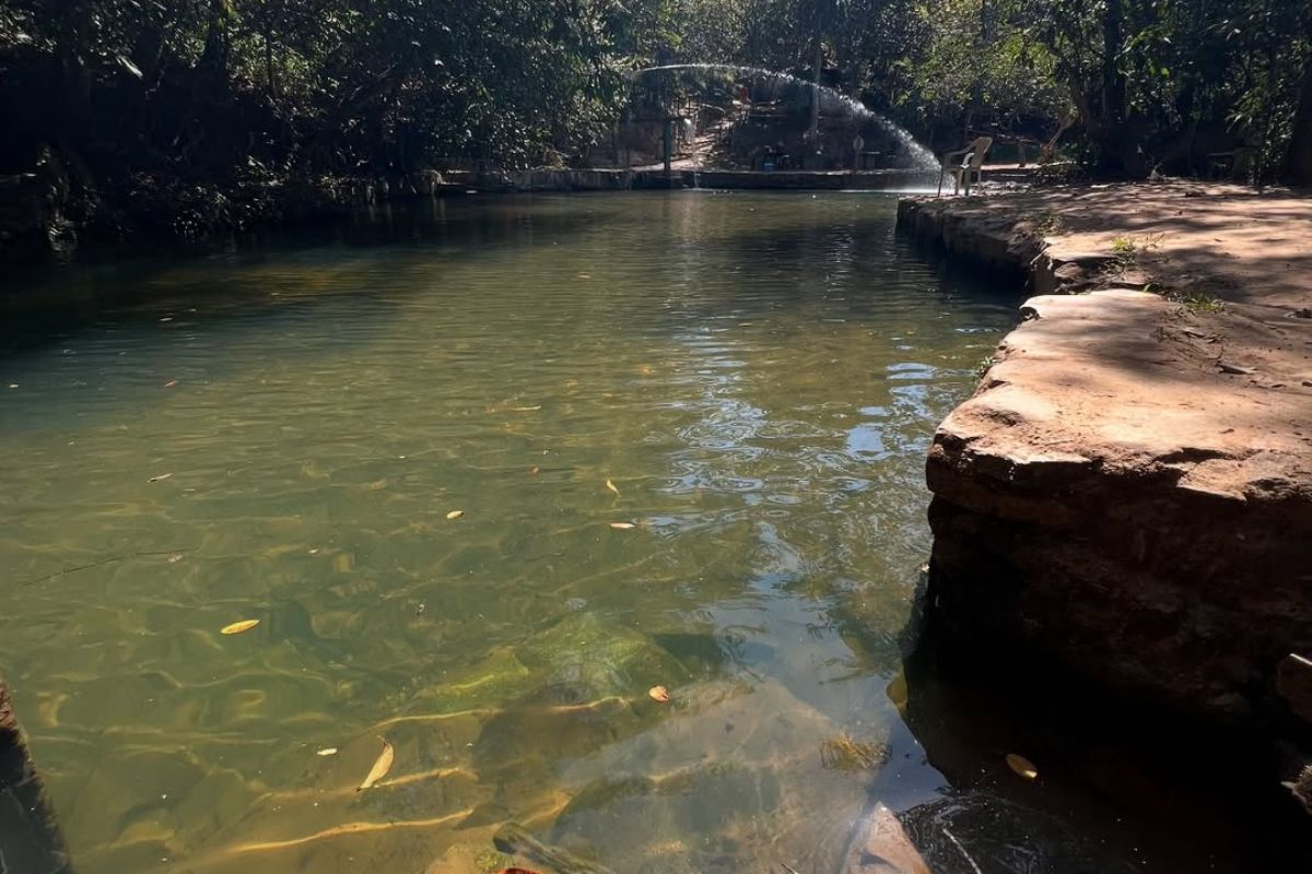 Nem em Pirenópolis, nem na Cidade de Goiás: clube natural com sombra e sossego encanta a poucos minutos de Goiânia