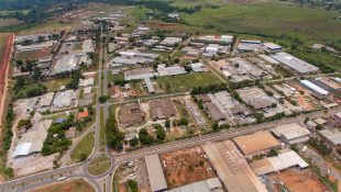 Distrito Agroindustrial de Aparecida de Goiânia. (Foto: Reprodução/Codego)