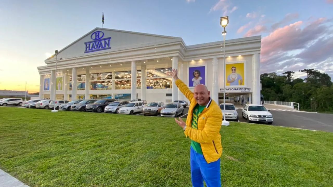 Empresário Luciano Hang é dono da Havan. (Foto: Reprodução/Havan)
