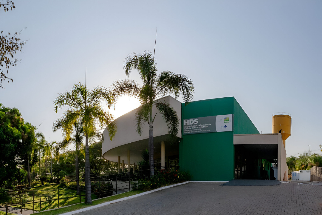 Hospital Estadual de Dermatologia Sanitária Colônia Santa Marta (HDS). (Foto: Divulgação/Governo de Goiás)