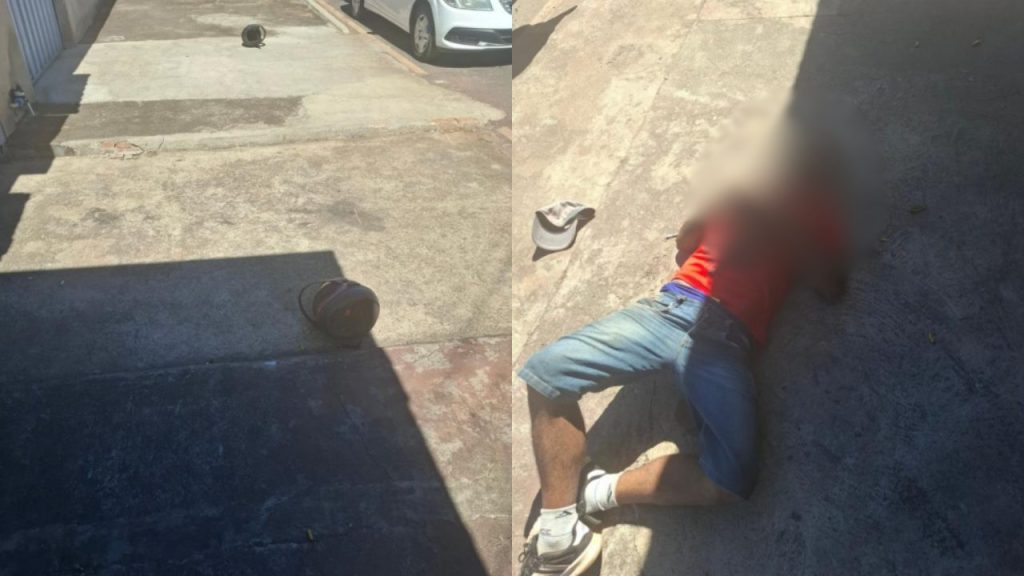 Segundo a PM Militar, o crime ocorreu em via pública (Foto: Reprodução)