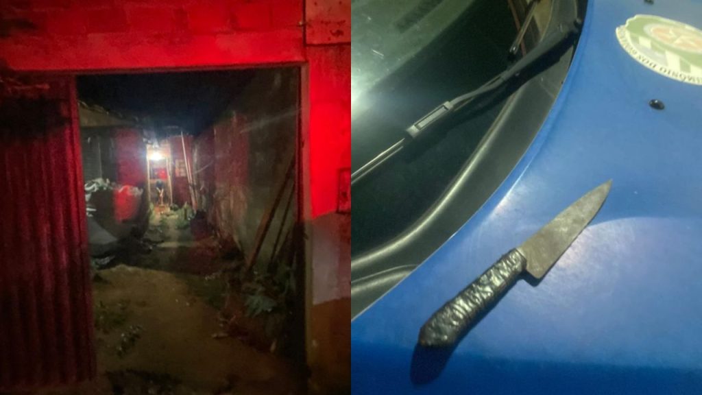 Homem invadiu a casa. (Foto: Reprodução)