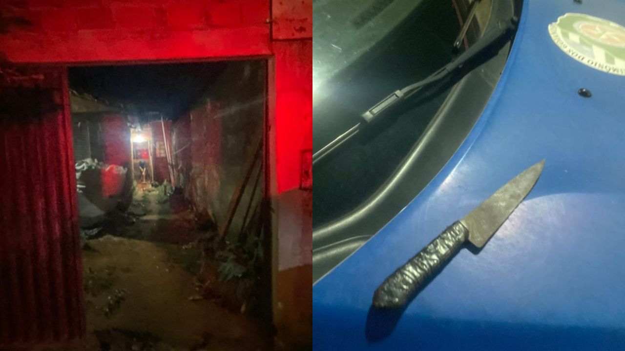 Homem invadiu a casa. (Foto: Reprodução)