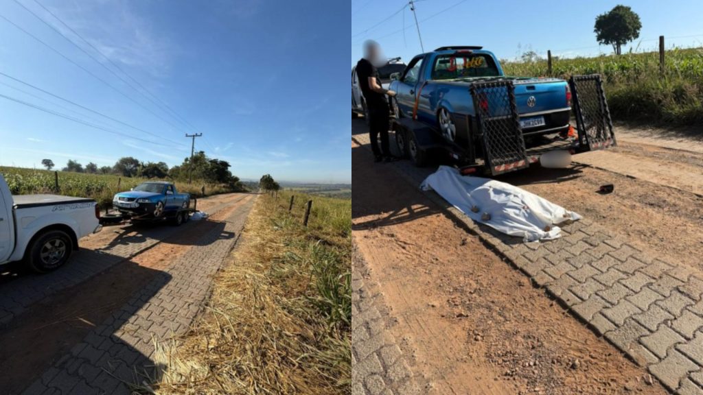 Morte do jovem foi constatada ainda no local. (Foto: Reprodução)