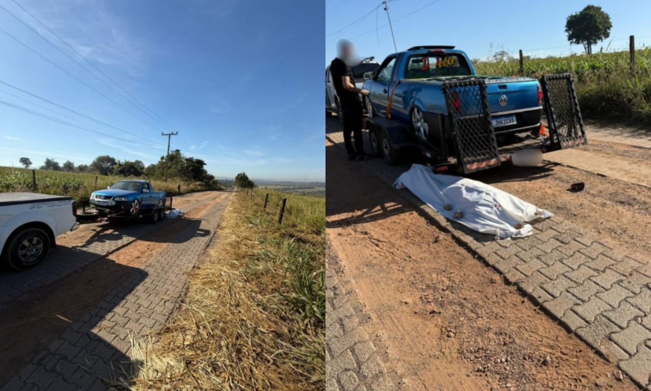 Morte do jovem foi constatada ainda no local. (Foto: Reprodução)