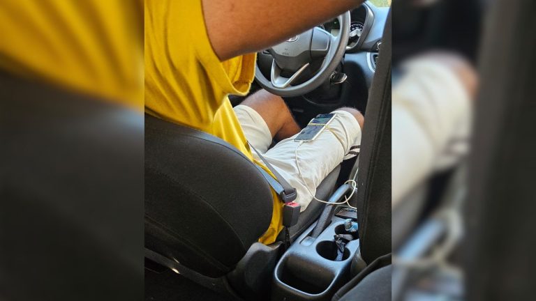 Motorista de aplicativo utilizou alternativa para escapar das multas. (Foto: Reprodução)