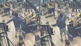 Personal trainer foi agredido dentro da academia. (Foto: Reprodução)