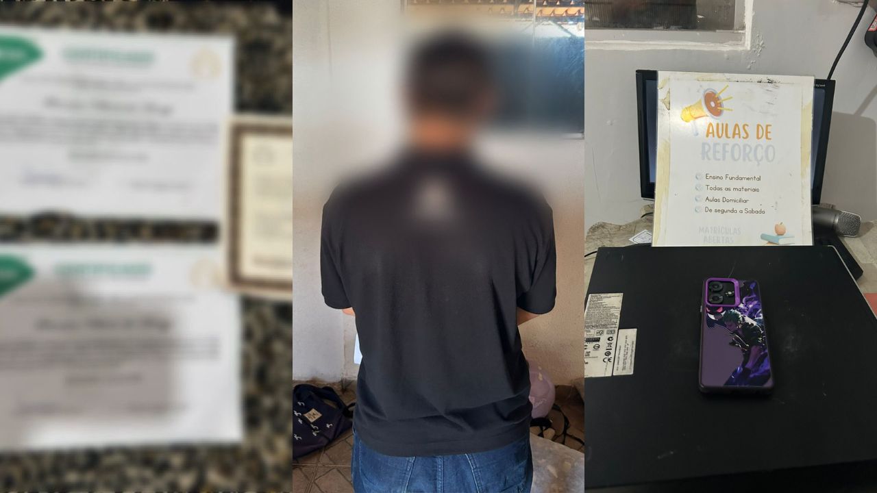 Suposto professor de ensino infantil é investigado. (Foto: Divulgação/PC)