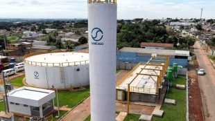 Unidade da Saneago em Aparecida de Goiânia. (Foto: Divulgação/Governo de Goiás)