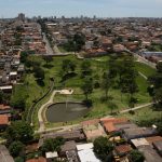 Vista aérea Parque da Liberdade