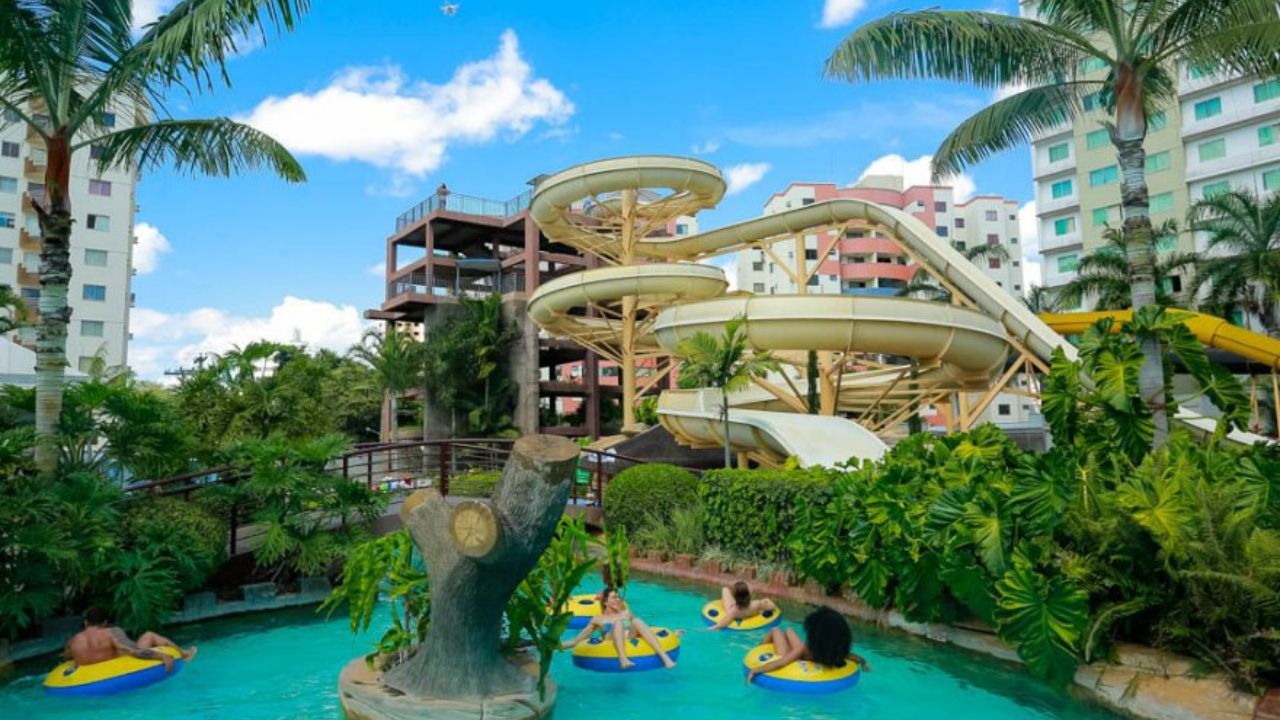 Water Park, em Caldas Novas. (Foto: Reprodução/Thermas de Caldas)