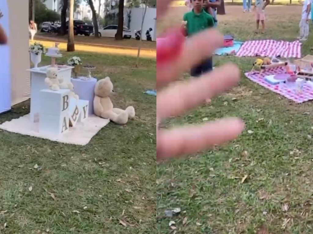 Vídeos de eventos sendo barrados em parques viralizaram nas redes sociais. (Foto: Reprodução)