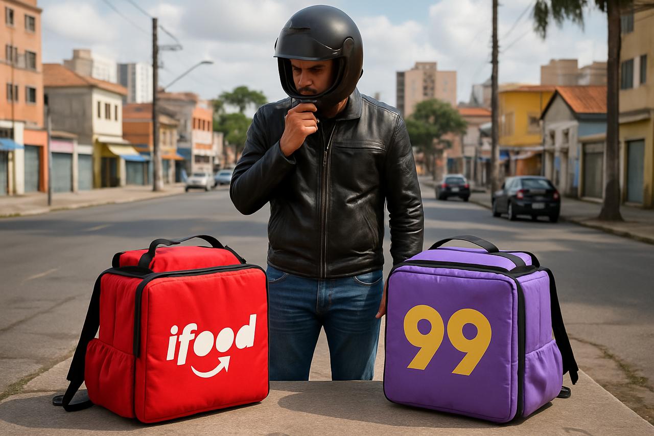 99 quer duelar com Ifood no Brasil e Goiás será o primeiro palco da guerra