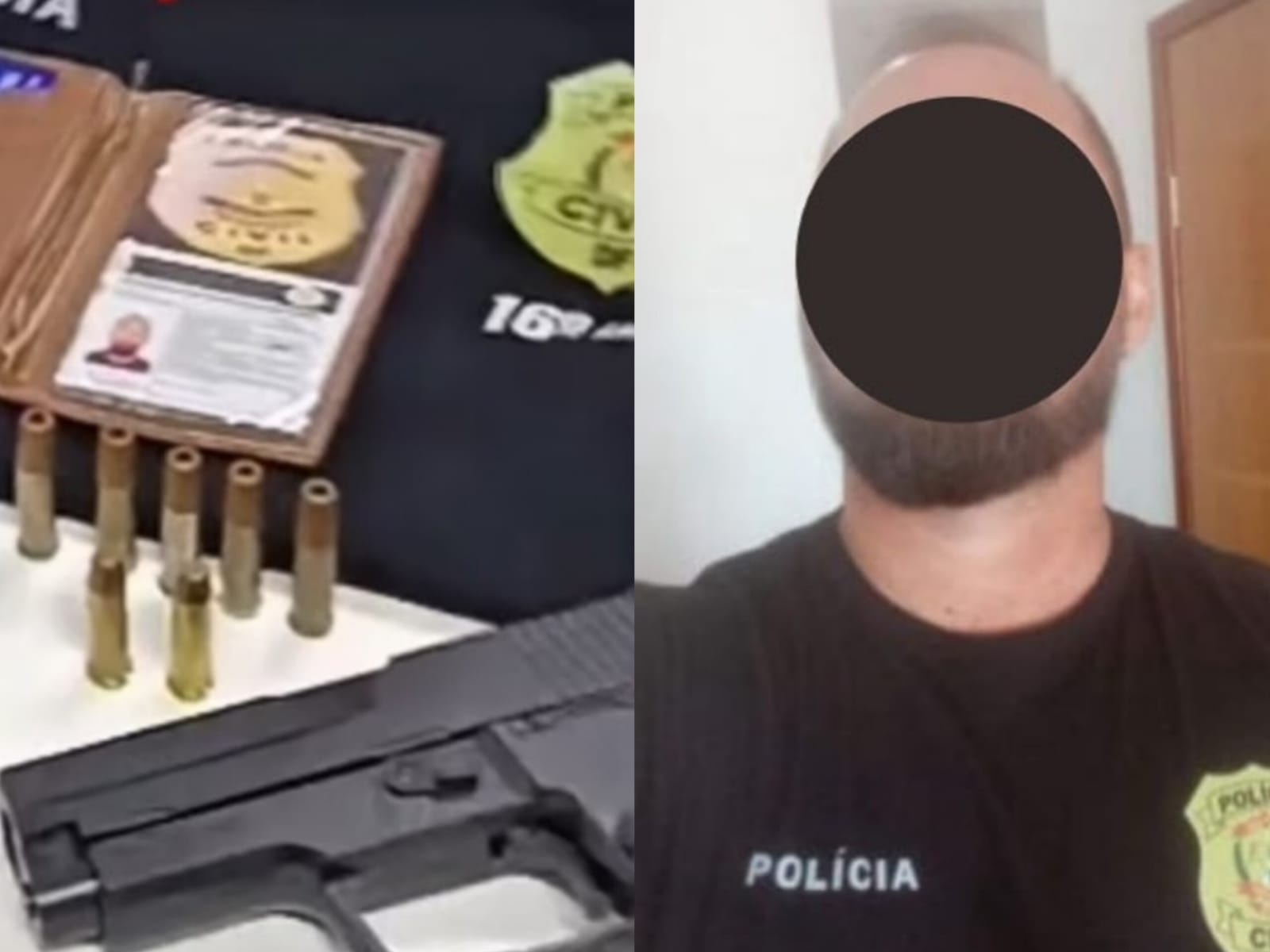 Suspeito se passava por policial civil para intimidar devedores, afirma PC (Foto: Divugação/PCDF)