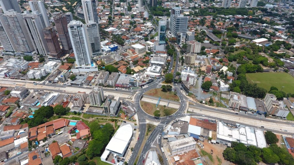 Vista aérea de Goiânia. (Foto: Secom/ Prefeitura de Goiânia) - alugueis população mercado