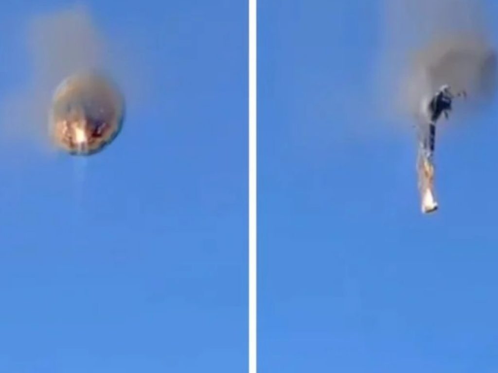 Acidente com balão que despencou deixou mortos e feridos em SC. (Foto: Redes Sociais)