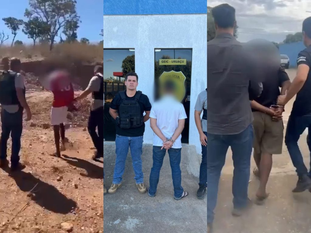 Três dos quatro suspeitos envolvidos no crime de homicídio já foram presos pelas autoridades. (Foto: Divulgação)