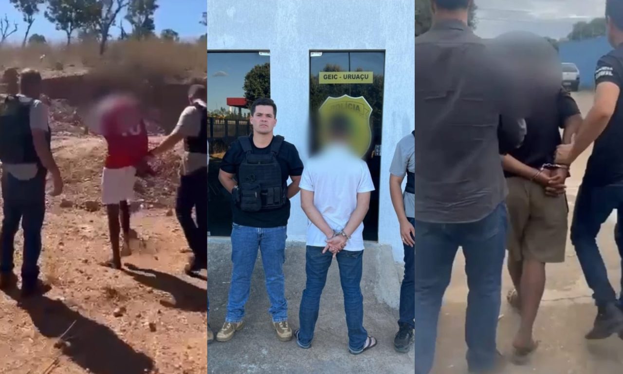 Três dos quatro suspeitos envolvidos no crime de homicídio já foram presos pelas autoridades. (Foto: Divulgação)
