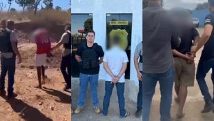 Três dos quatro suspeitos envolvidos no crime de homicídio já foram presos pelas autoridades. (Foto: Divulgação)
