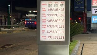Motorista ficou surpreso com a diferença no preço do combustível em Goiânia.