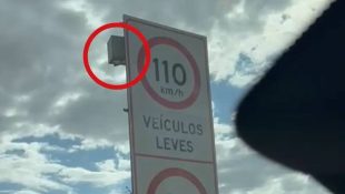 PRF esclarece para que serve equipamento flagrado por motoristas na BR-060