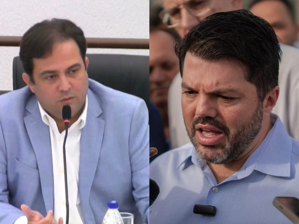 Márcio Corrêa atribuiu à gestão de Roberto Naves déficit financeiro enfrentada por Anápolis. (Foto: Reprodução/Paulo de Tarso/Secom)