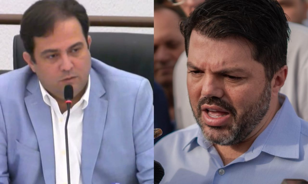 Márcio Corrêa atribuiu à gestão de Roberto Naves déficit financeiro enfrentada por Anápolis. (Foto: Reprodução/Paulo de Tarso/Secom)