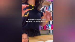 Nunca jogue fora o lacre do seu hidratante (ele tem uma outra funcionalidade que poucos conhecem)