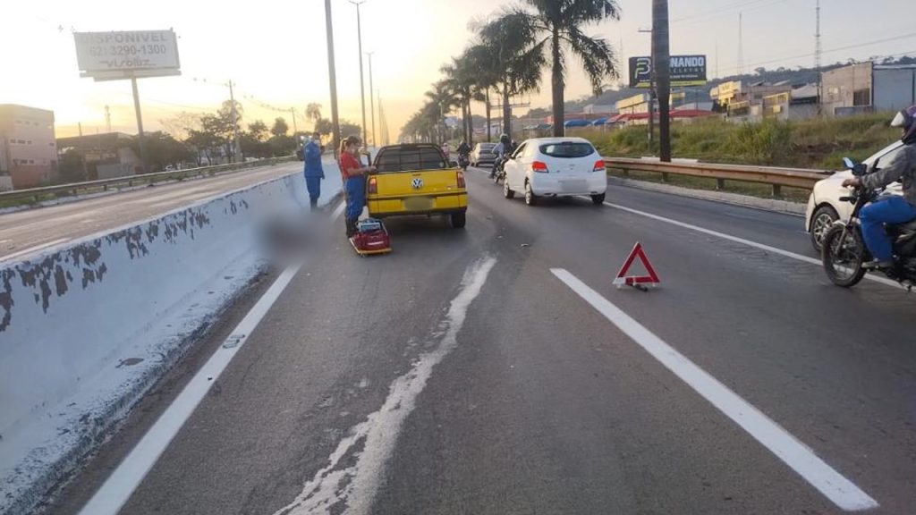 Mulher morre atropelada na GO-060, entre Goiânia e Trindade