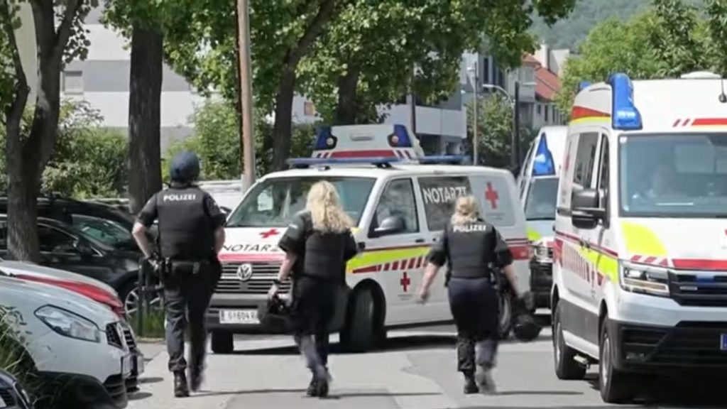 Ataque aconteceu na cidade de Graz, na Áustria.