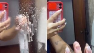 Truque secreto dos grandes hotéis para blindar o espelho e acabar com as marcas de dedo