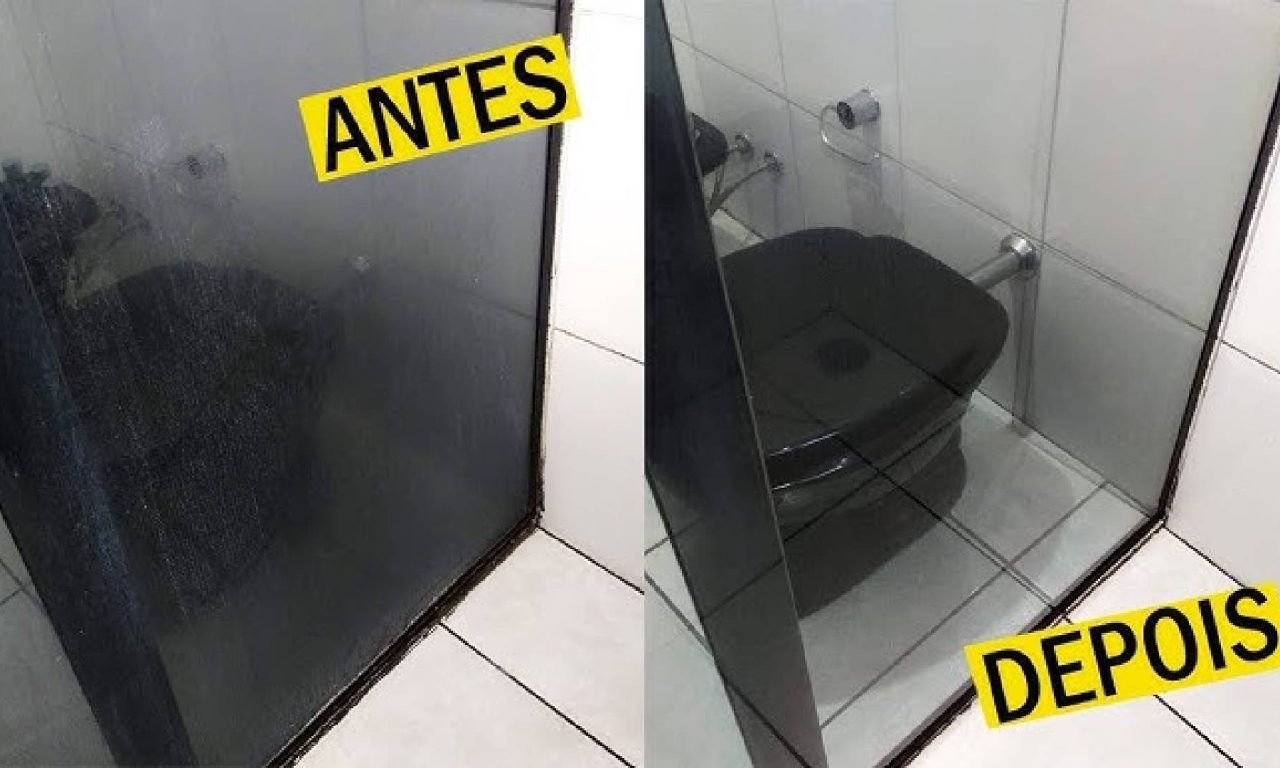 Como deixar o box do banheiro brilhando e sem manchas de sabão