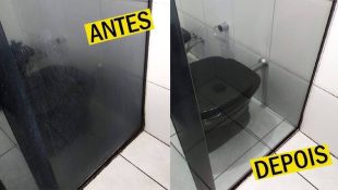 Como deixar o box do banheiro brilhando e sem manchas de sabão