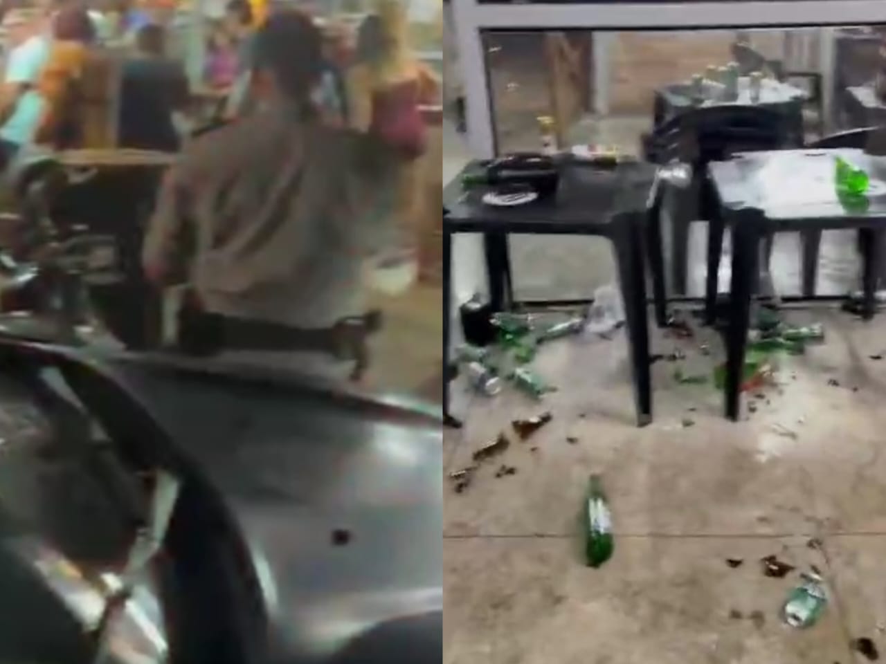 Bar com mais de 200 pessoas em Trindade se recusa a fechar após o horário, vira confusão e termina com dona mordendo policiais