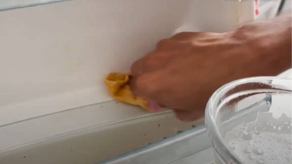 Truque das donas de casa para deixar a geladeira limpinha e cheirosa sem esforço