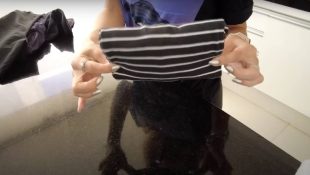 Essa técnica simples ajuda a dobrar roupas sem perder espaço no armário